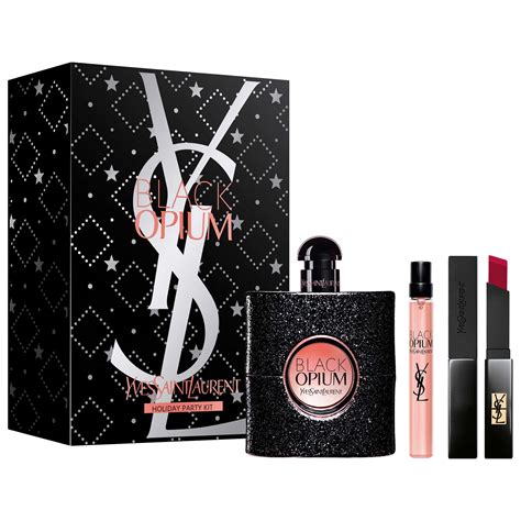 boots ysl gift set|ysl black opium boots.